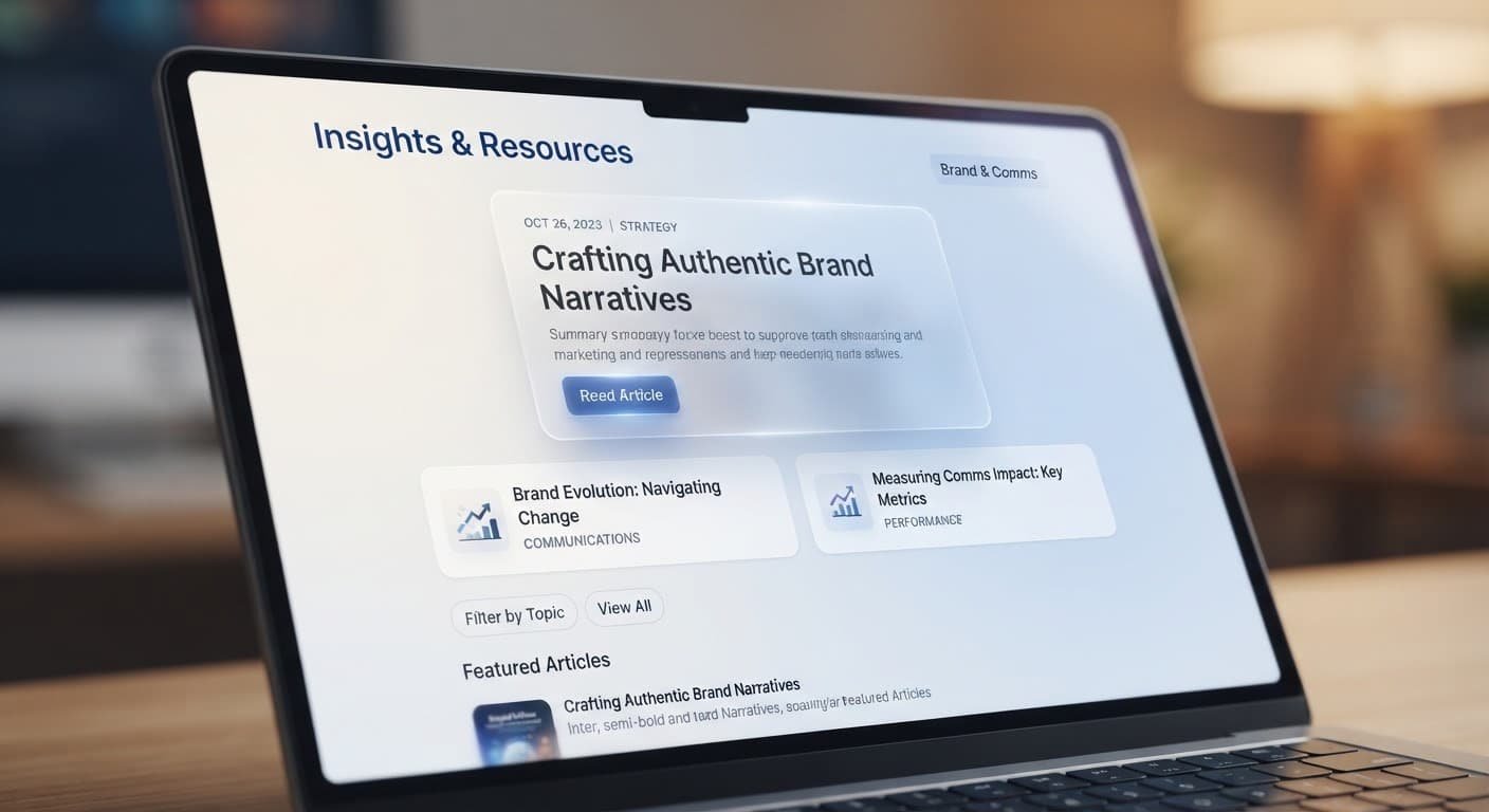A macro photograph of a high-resolution screen displaying elegant typography and interface components.